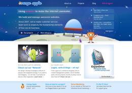 50個(ge)藍(lan)色風格的(de)網(wang)頁設(she)計(ji) 激發妳的(de)網(wang)站(zhan)設(she)計(ji)靈感